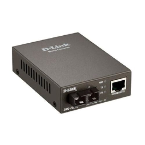 D-Link DMC F02SC - Convertisseur de média à fibre optique - 100Mb LAN - 10Base-T, 100Base-FX, 100Base-TX - RJ-45 / SC multi-mode - jusqu'à 2 km - 1310 nm