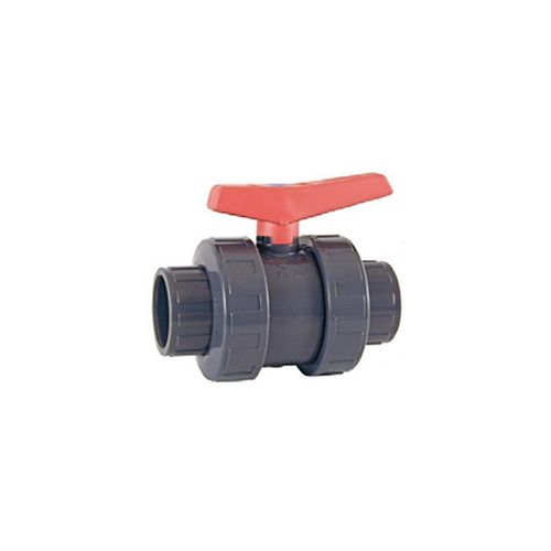 Vanne PVC à boisseau sphérique D. 63 PN-16 - à coller
