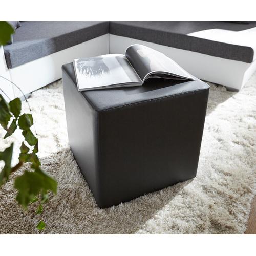 Tabouret Dado Noir 45x45 Cm Siège Cub