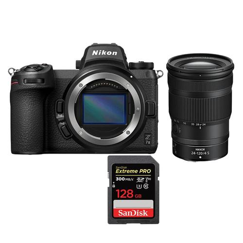 Nikon Z7 II Kit Z 24-120mm + SanDisk 128 Go Extreme Pro SDXC UHS-II U3 300 Mo/s