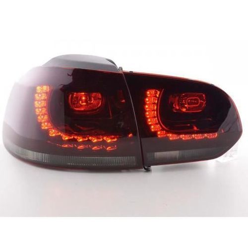Led Feux Arrières Pour Led Vw Golf 6, Rouge/Noir