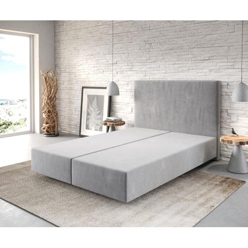 Cadre De Sommier Dream-Well Microfibre Gris140x200 Cadre De Lit