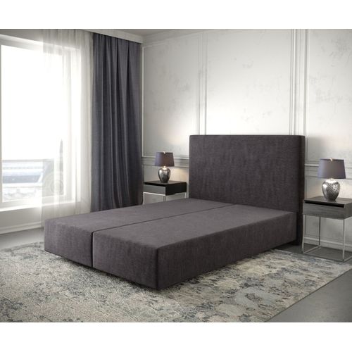 Cadre De Sommier Dream-Well Microfibre Noir 140x200 Cadre De Lit