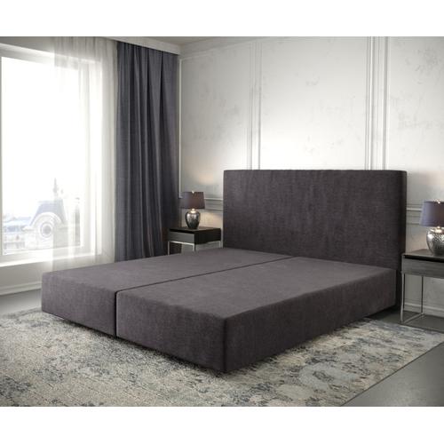 Cadre De Sommier Dream-Well Microfibre Noir 180x200 Cadre De Lit