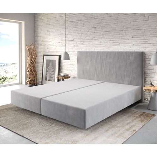 Cadre De Sommier Dream-Well Microfibre Gris180x200 Cadre De Lit