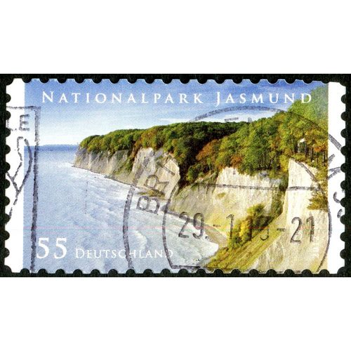 Timbre Oblitéré Deutschland, Nationalpark Jasmund, 2012, 55
