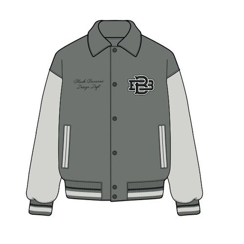 Black Bananas Twill Mono Veste Gris