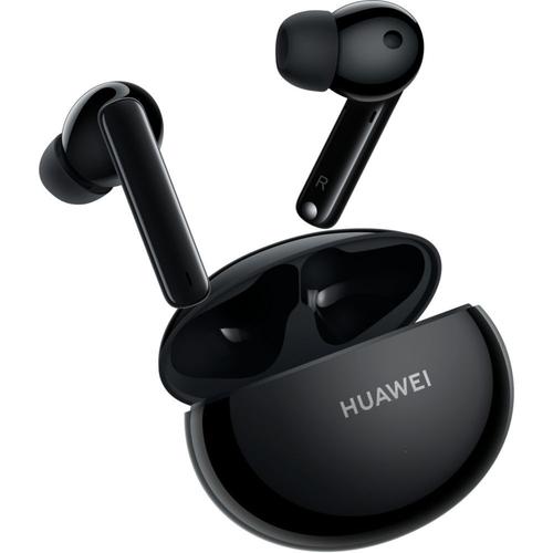 Huawei FreeBuds 4i - Écouteurs sans fil avec micro - intra-auriculaire - Bluetooth - Suppresseur de bruit actif - noir de charbon