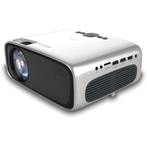 Philips NeoPix Prime One NPX535 - Projecteur LCD - portable - 180 lumens - 1280 x 720 - 16:9 - 720p - Miracast Wi-Fi Display / AirPlay
