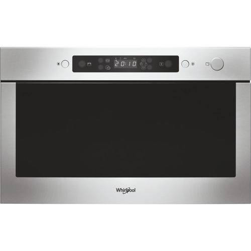 Whirlpool Absolute AMW 424 IX - Four micro-ondes monofonction - intégrable - 22 litres - 1000 Watt - acier inoxydable