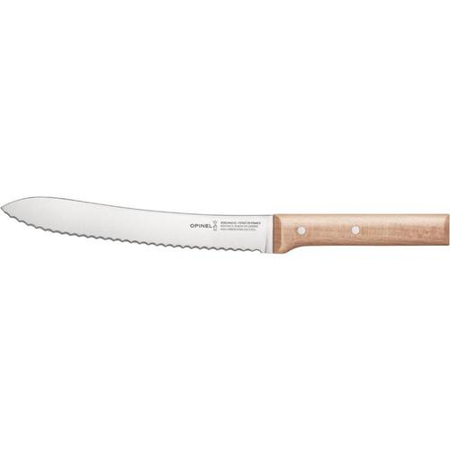 Couteau A Pain Opinel N°116 Lame Courbe Inox 21cm Manche Hetre 13,5cm