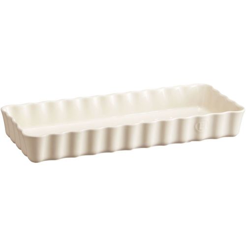 Tourtière Longue Rectangle Argile Beige