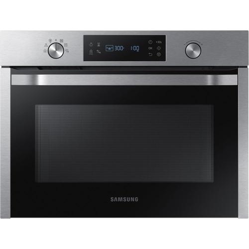 Samsung NQ50K3130BS - Four micro-ondes monofonction - intégrable - 50 litres - 900 Watt - acier inoxydable