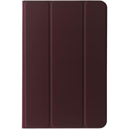 Etui Essentielb Samsung Tab A7 10.4 Rotatif Bordeaux