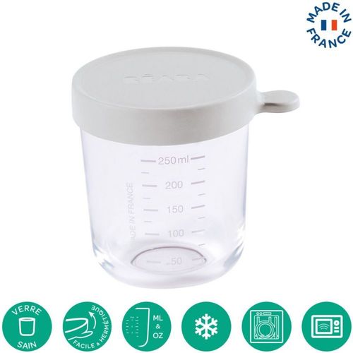 Pot De Conservation Beaba Verre 250ml Light Mist