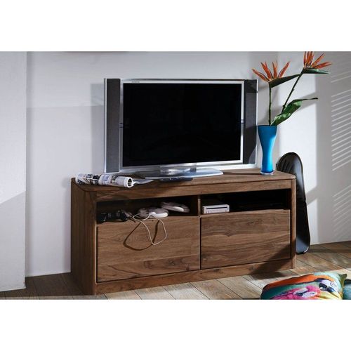 Meuble Tv 130x40 Palissandre Teinté Smoked Cherry Toronto 119