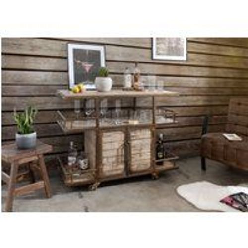 Bar 117x46 Manguier Laqué Brun Heavy Industry 267