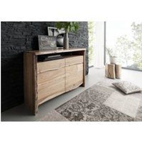 Buffet 131x45 Acacia Laqué Bois Naturel Pure Acacia 103