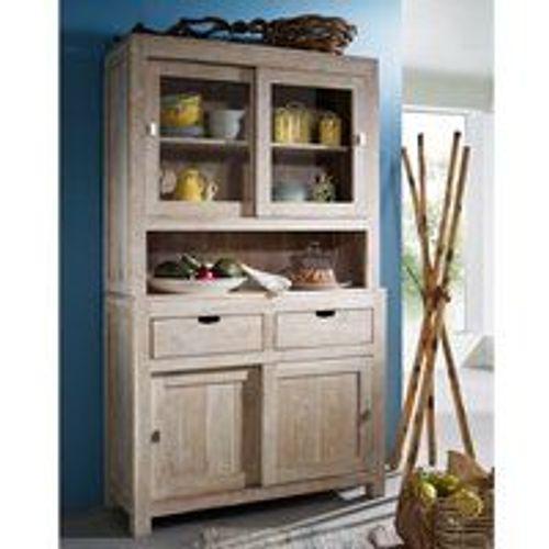 Buffet 110x45 Acacia Blanchi Blanc Nature White 64