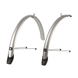 Lot De Garde-Boues Polisport Towny 26" 51 Mm - Gris/Noir - Tu