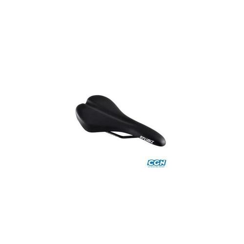 Selle Route/Vtt Optimiz Confort Mixte Noir Rail Acier (272x138mm)