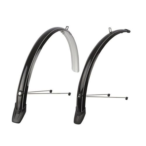 Lot De Garde-Boues Polisport Towny 26" 51 Mm - Noir - Tu