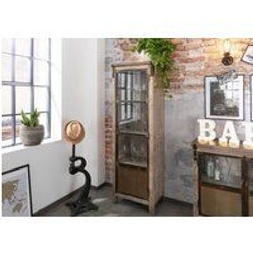 Vitrine 60x40 Manguier Laqué Brun Heavy Industry 242