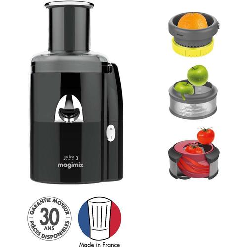 Magimix Juice Expert 3 - Centrifugeuse / presse-agrumes - 400 Watt - noir