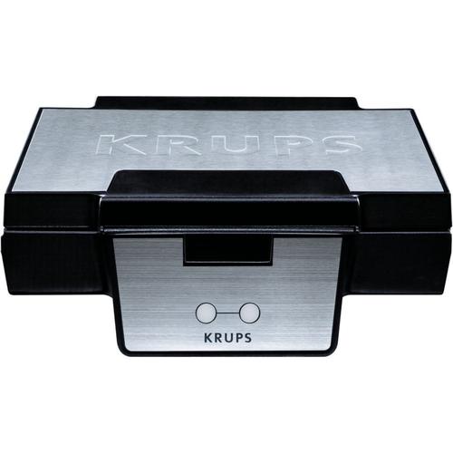 KRUPS Gaufrier, Double plaque, Témoin lumineux, Gaufres croustillantes FDK251