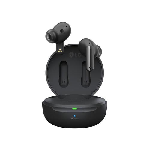 LG TONE Free FP8 - Écouteurs sans fil avec micro - intra-auriculaire - Bluetooth - Suppresseur de bruit actif - noir