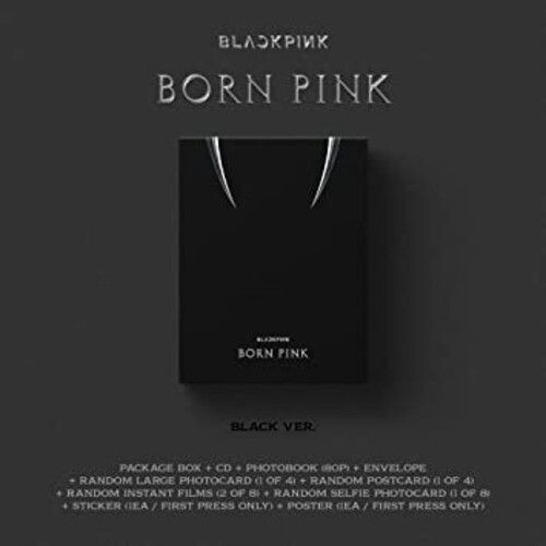 Blackpink - Born Pink (Standard Cd Boxset Version B / Black) [Compact Discs]