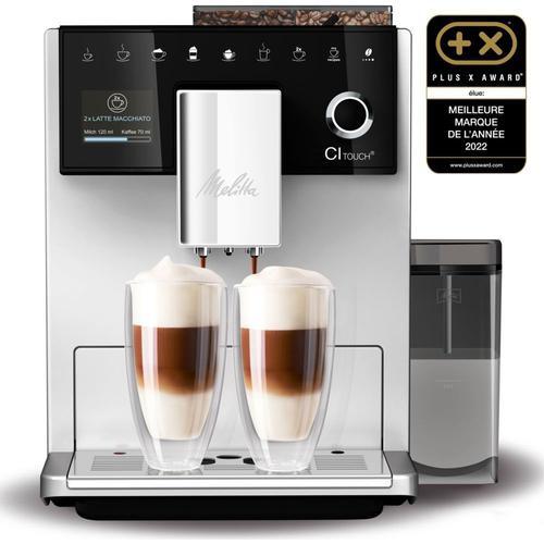 Expresso Broyeur Melitta Ci Touch Argent