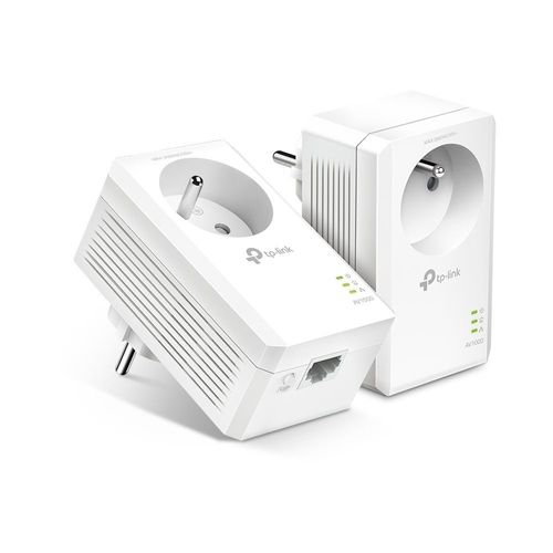 TP-Link TL-PA7019P KIT V1 - Kit d'adaptation pour courant porteur 1GbE, HomePlug AV (HPAV), HomePlug AV (HPAV) 2.0, IEEE 1901 - Branchement mural