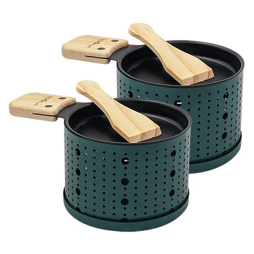 Raclette Cookut Raclette à la bougie 2 personnes vert