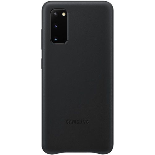 Housse En Cuir Samsung Ef-Vg980 - Coque De Protection Pour T?L?Phone Portable - Aluminium, Cuir - Noir - Pour Galaxy S20, S20 5g