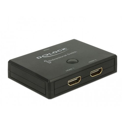 Delock Compatible Hdmi 2 - 1 Switch Bidirectional 4k 60 Hz - Video/au