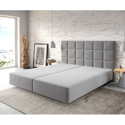 Cadre-De-Sommier Dream-Fine Microfibre Gris 180x200