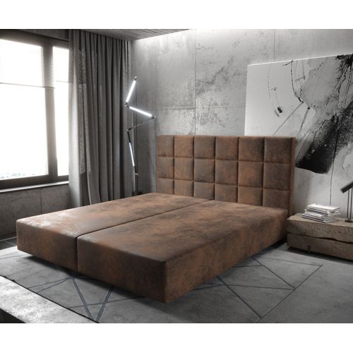 Cadre-De-Sommier Dream-Fine Microfibre Marron 180x200