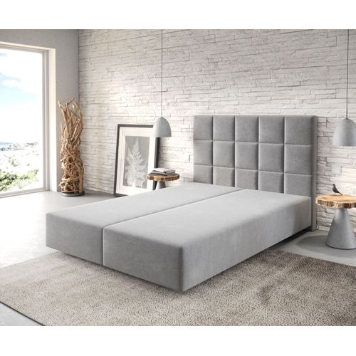 Cadre-De-Sommier Dream-Fine Microfibre Gris 140x200