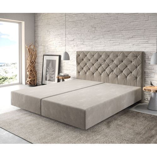 Cadre-De-Sommier Dream-Great Microfibre Beige 180x200