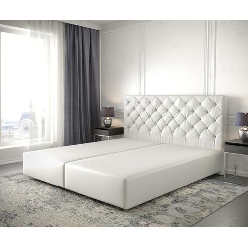 Cadre-De-Sommier Dream-Great Cuir Synthétique Blanc 180x200