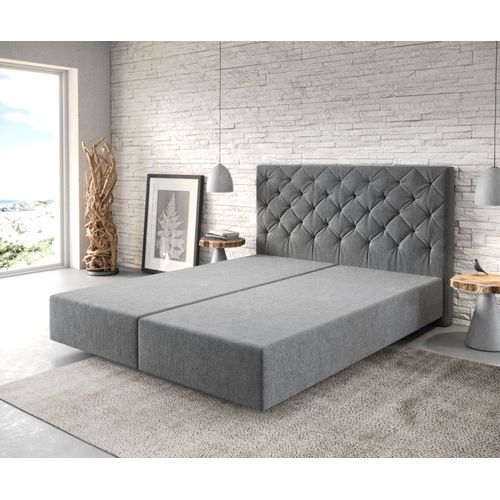 Cadre-De-Sommier Dream-Great Microfibre Anthracite 160x200