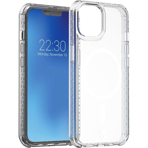 Coque Renforcée Iphone 14 Plus Air Compatible Magsafe Garantie À Vie Transparente - 50% Plastique Recyclé Force Case