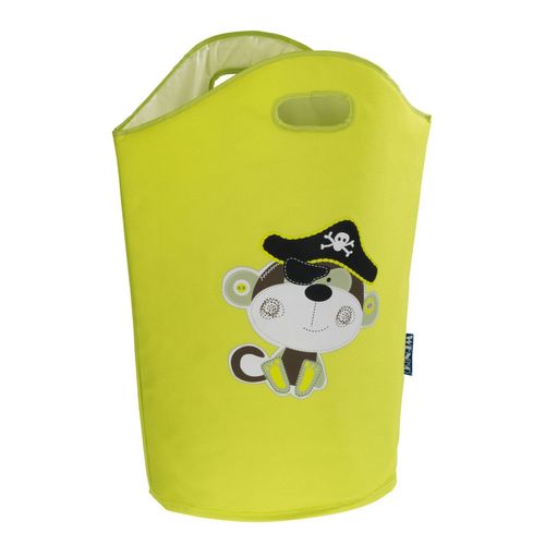 Panier À Linge Enfant Anton - 40 X H. 52 Cm - Vert Anis
