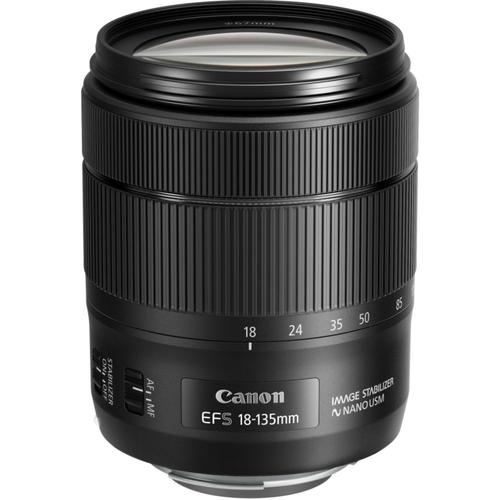 Objectif Canon EF-S - Fonction Zoom - 18 mm - 135 mm - f/3.5-5.6 IS USM - Canon EF/EF-S