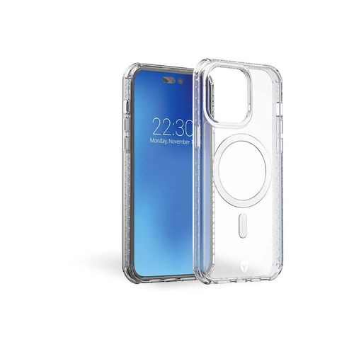 Coque Renforcée Iphone 14 Plus Air Compatible Magsafe Garantie À Vie Transparente - 50% Plastique Recyclé Force Case