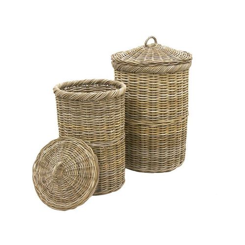 Paniers À Linge En Poelet (Lot De 2)