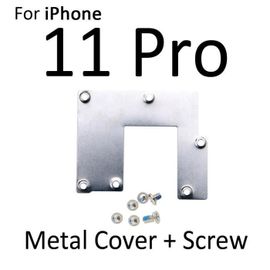 5 Ensemble Pour Iphone 7 8 Plus 11 Pro Max Lcd Écran Tactile Batterie Plaque Métallique Support Serrure Fixation [Ab003e1]