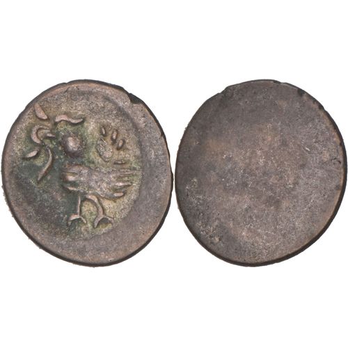 Cambodge - 1/8 Tical - 1847 - Oiseau Hamza - Billon - Nordom 1er - Km#32.2 - 07-184