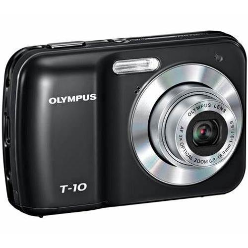 Appareil photo Compact Olympus T-10 Noir Appareil photo numérique - compact - 10.0 MP - 3x zoom optique - noir